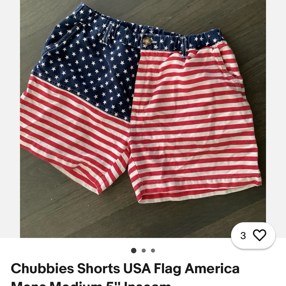 Chubbies Stars and Stripes Shorts